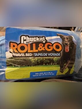 Chuckit! Roll & Go Travel Bed - pet dog cat brand new and sealed